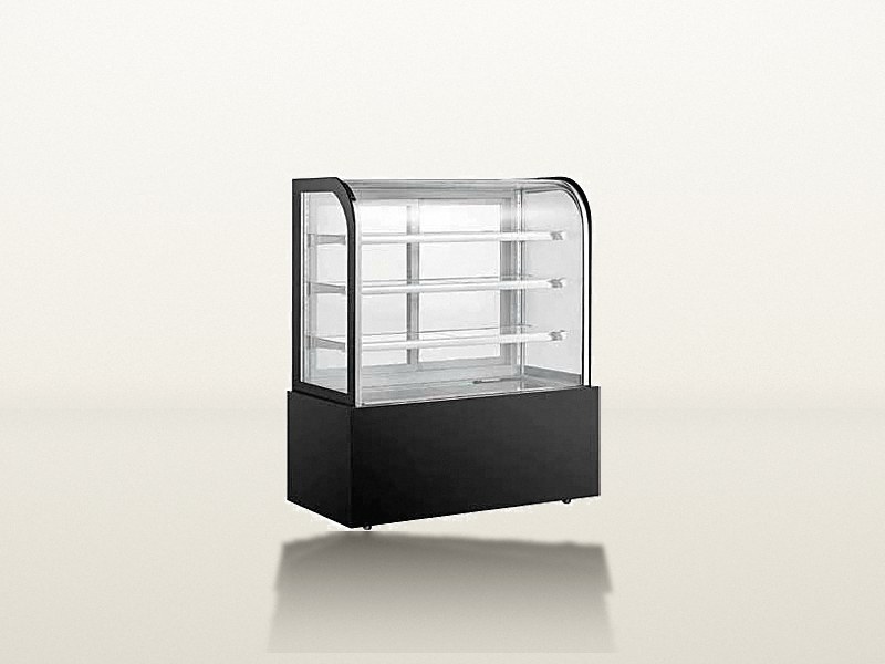 SINO ICEMAX — Высокие витрины с гнутым стеклом