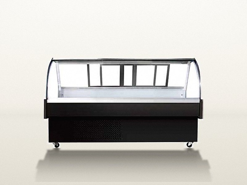 SINO ICEMAX — Витрины с гнутым стеклом и прямым охлаждением